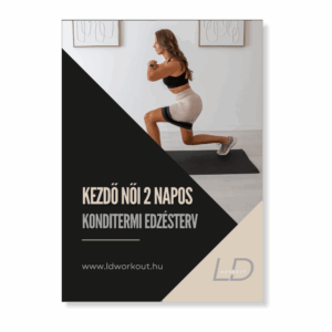 Kezdő kétnapos konditermi edzésterv - női